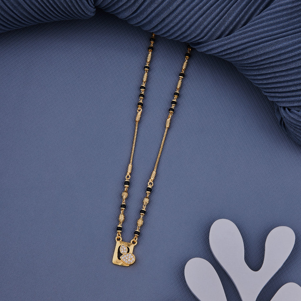 Union Gold Plated Modern Mangalsutra for Women