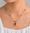The 'Rhea' Ruby Drop Mangalsutra
