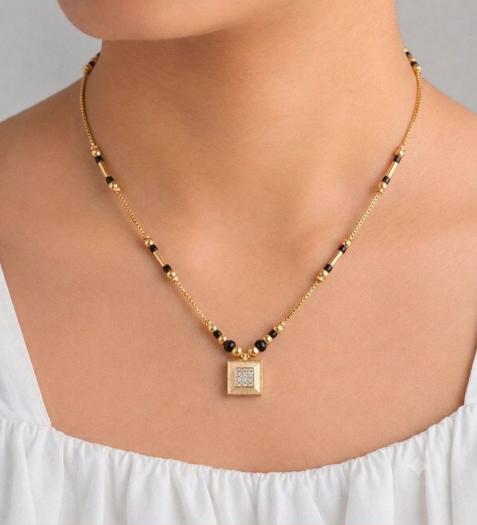 Chaitali Gold Plated Mangalsutra