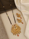 Rajwadi Surya Kundan Elegance Mangalsutra Set