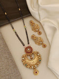 Rajwadi Surajkund Royal Drop Mangalsutra Set