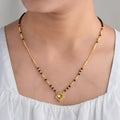 Swara 18K Gold Tone Plated Mangalsutra