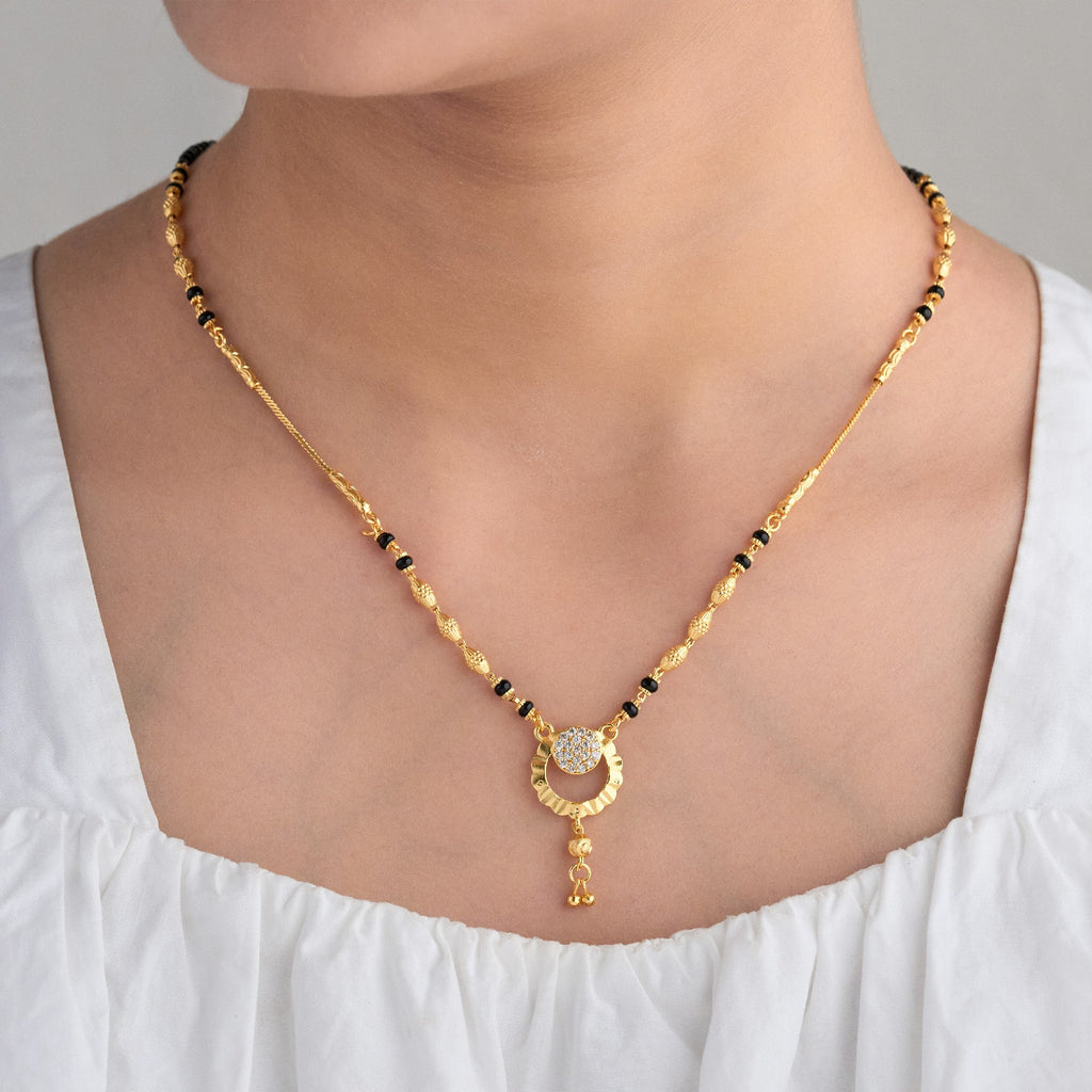 Fancy Mangalsutra for Women - Dokiya Design