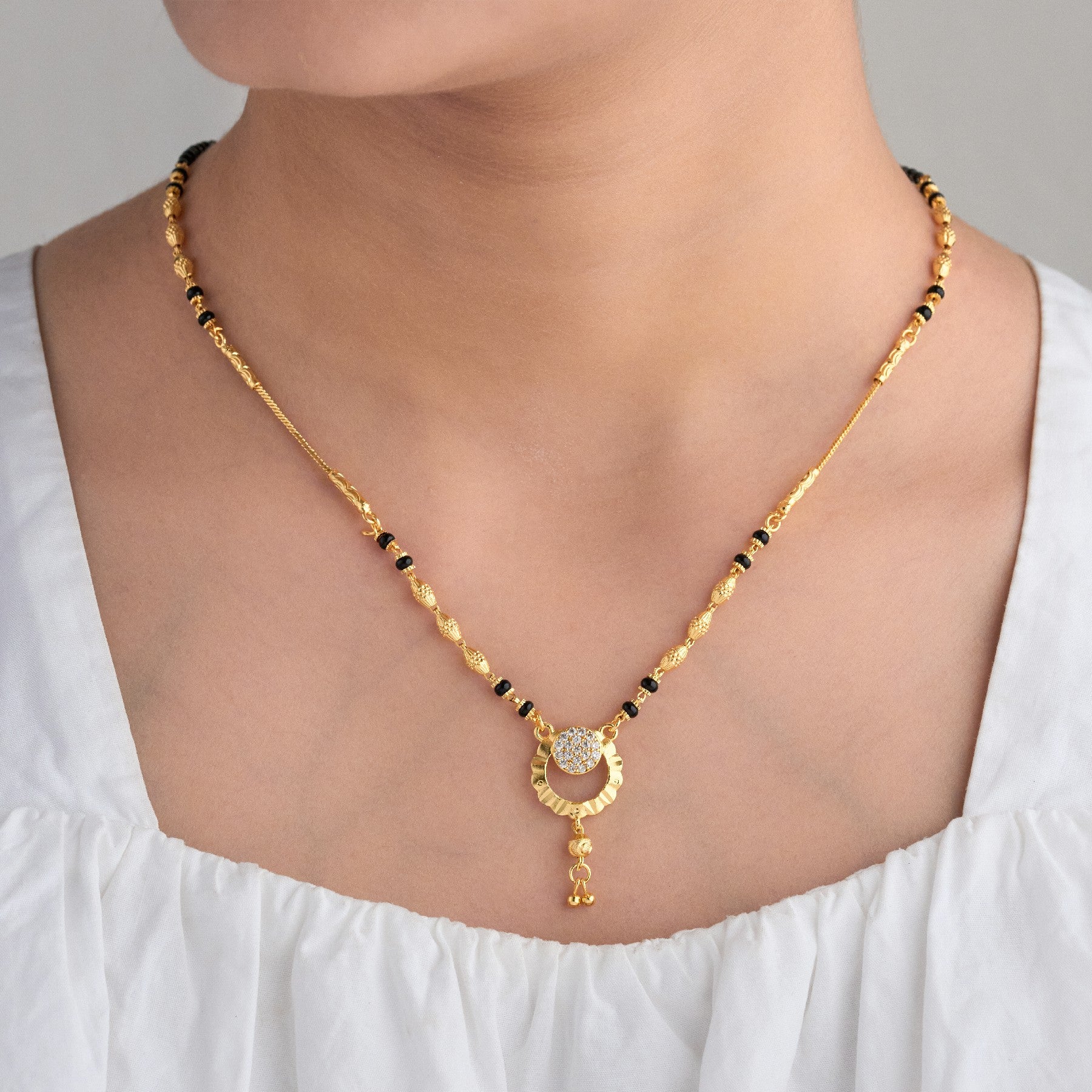 Fancy Mangalsutra for Women - Dokiya Design