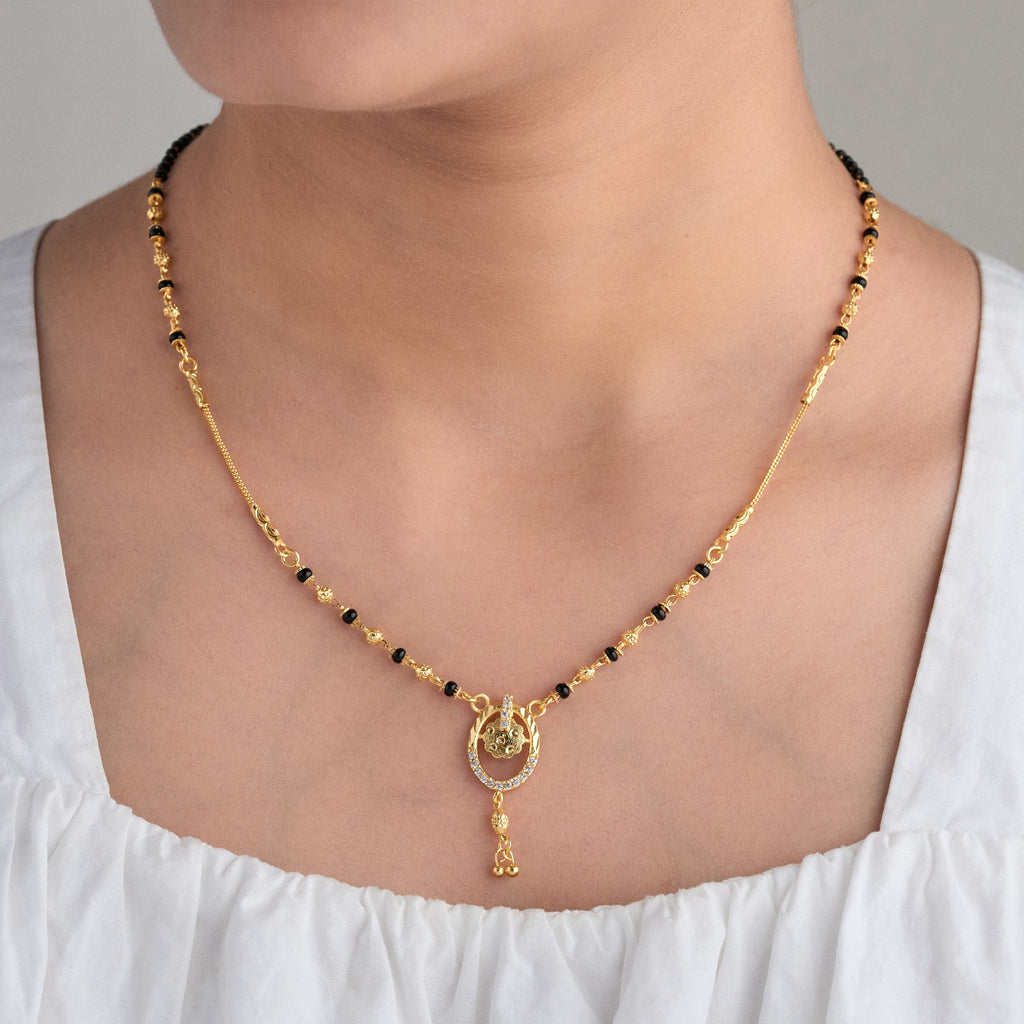 Ziora Mangalsutra - 18K Gold Plated