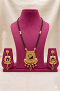 Rajwadi Maharani Vaibhav Mangalsutra Set (Pendant & Earrings)