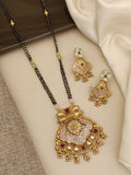 Rajwadi Gulnaar Meenakari Royale Mangalsutra Set