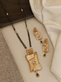 Rajwadi Viraasat Scroll Elegance Mangalsutra Set