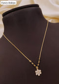 Fancy 18K Gold Tone Plated Mangalsutra