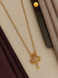 Imported Stylish Gold Plated Mala Set for Women | South Pendant Jewelry