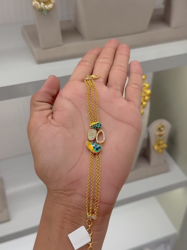 MORPICH GOLD PLATED BREACLET